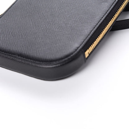 Prada Saffiano Mini Bag Black 9 of 11