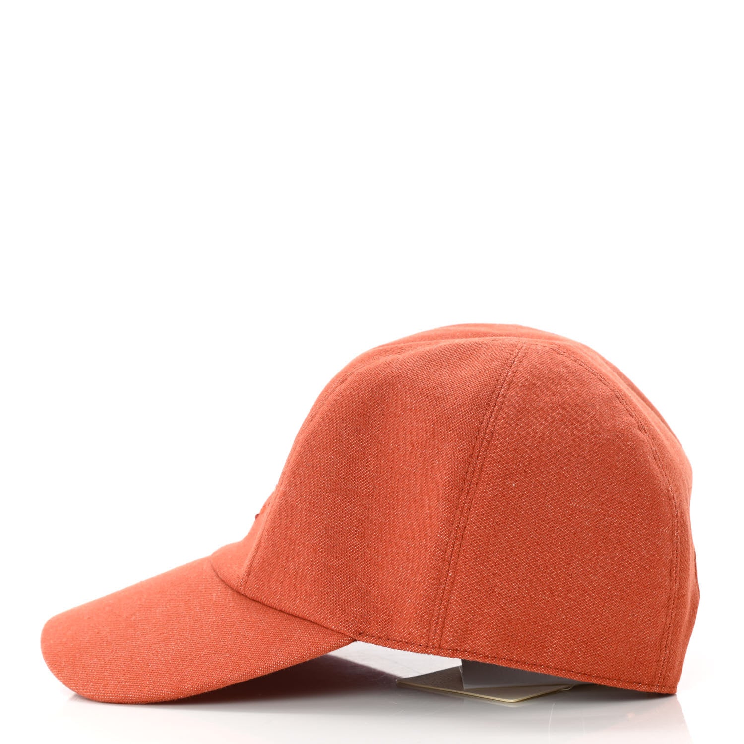 Hermes Denim Davis H Primavera Cap 56 Orange Meranti 3 of 6