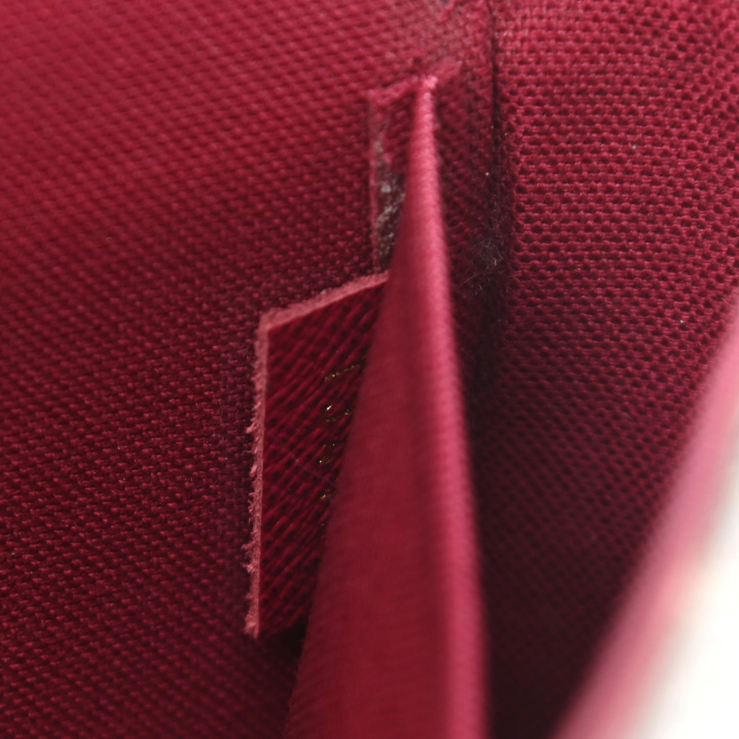 Monogram Pochette Felicie Chain Wallet Fuchsia
