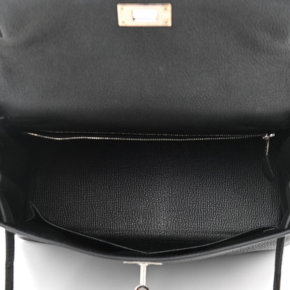 Hermes Togo Kelly Retourne 28 Black 5 of 12