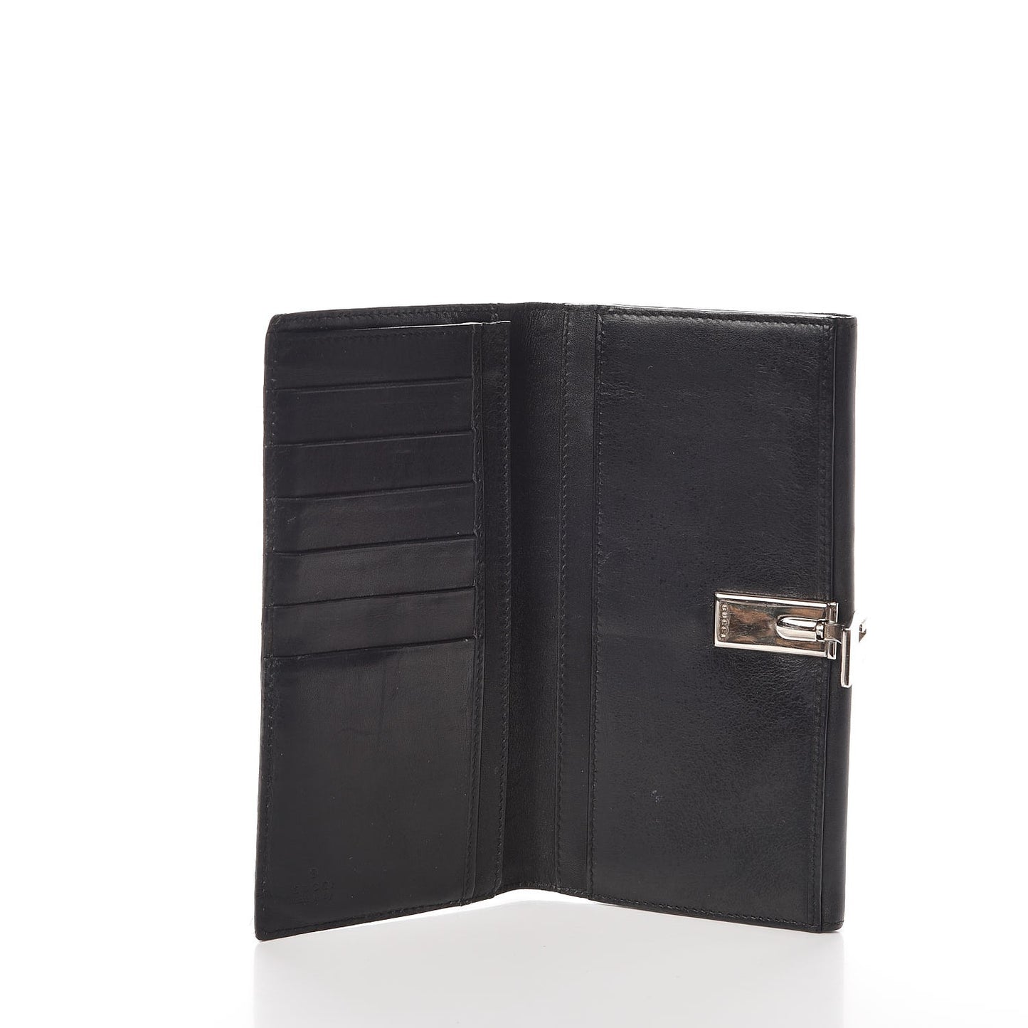 Calfskin G Wallet Black