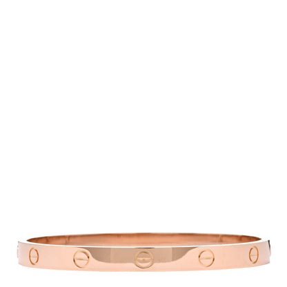Cartier 18K Pink Gold LOVE Bracelet 18 2 of 5