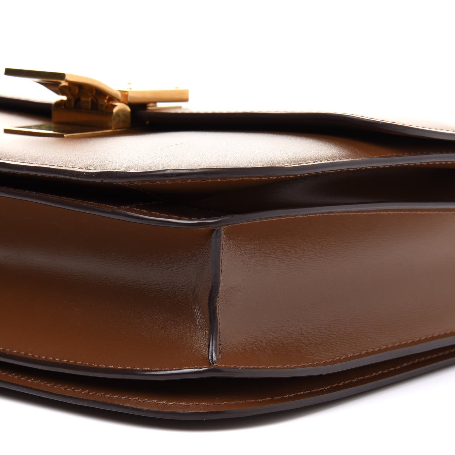 Celine Box Calfskin Medium Classic Box Flap Bag Camel 10 of 14