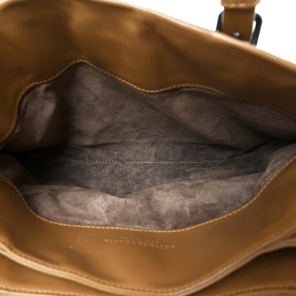 Bottega Veneta Nappa Intrecciato Small Roma Tote New Cigar 5 of 12