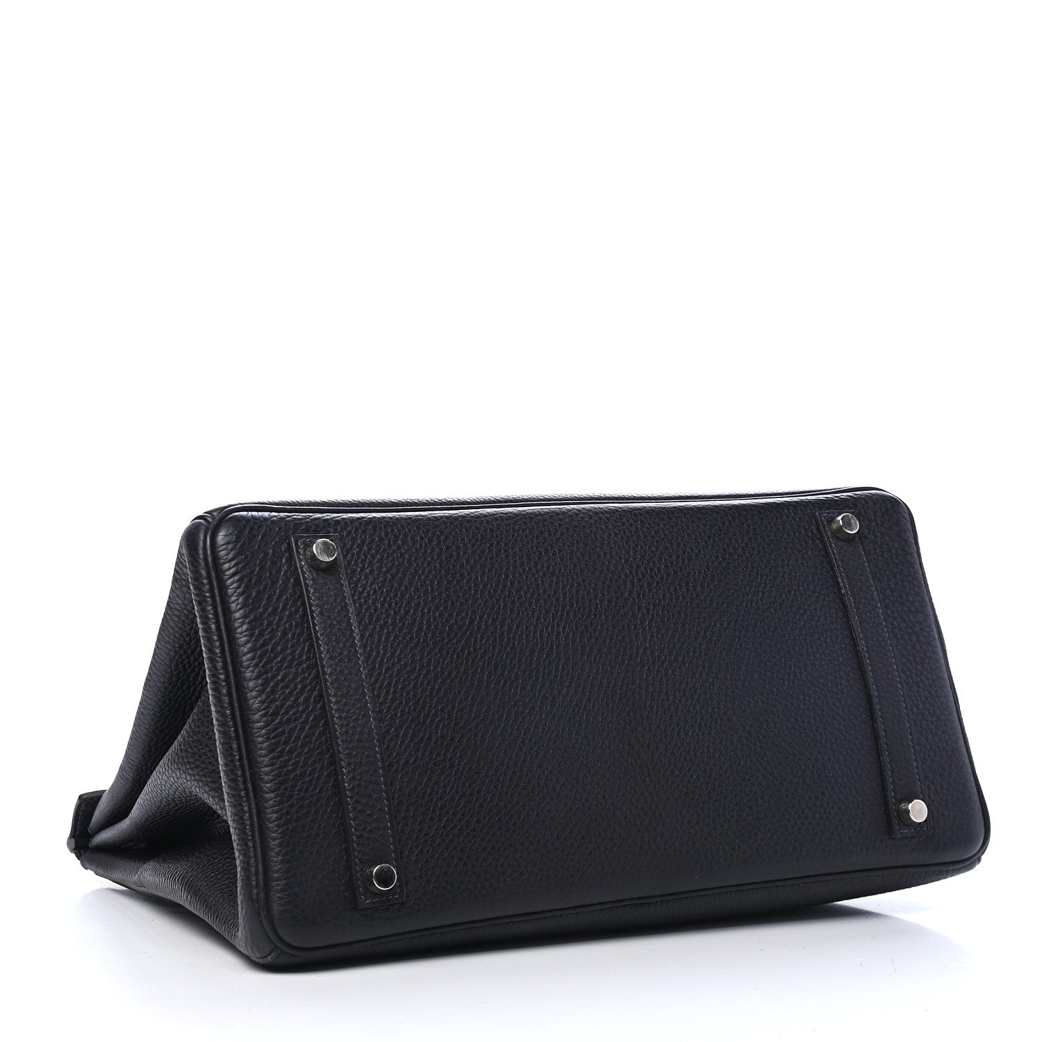 Hermes Taurillon Clemence Birkin 35 Bleu Indigo 4 of 10