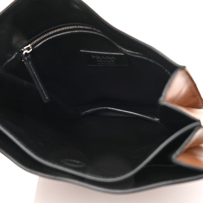 Prada City Calfskin Margit Bag Cognac 5 of 11