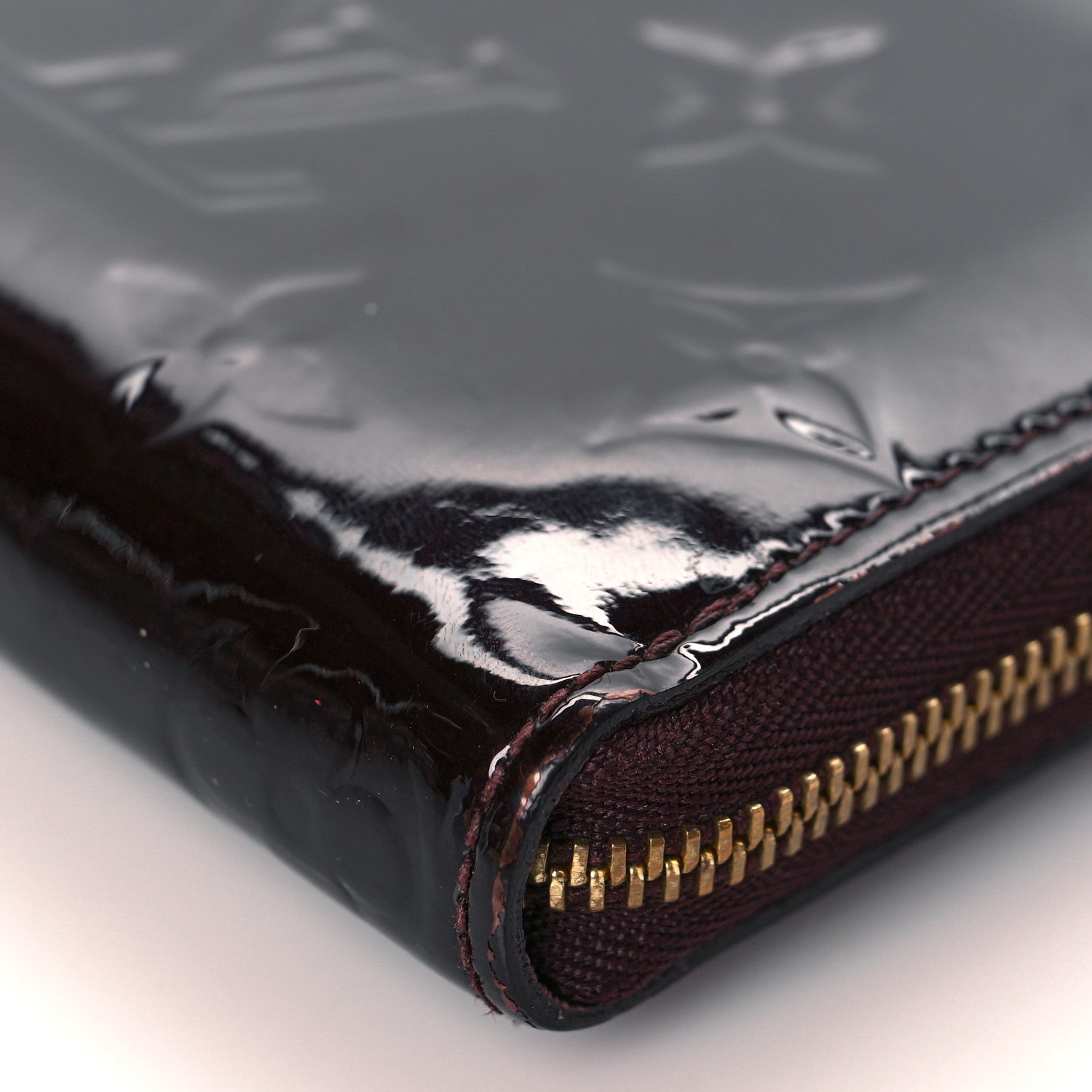 Louis Vuitton Vernis Zippy Coin Purse Wallet Amarante 9 of 9