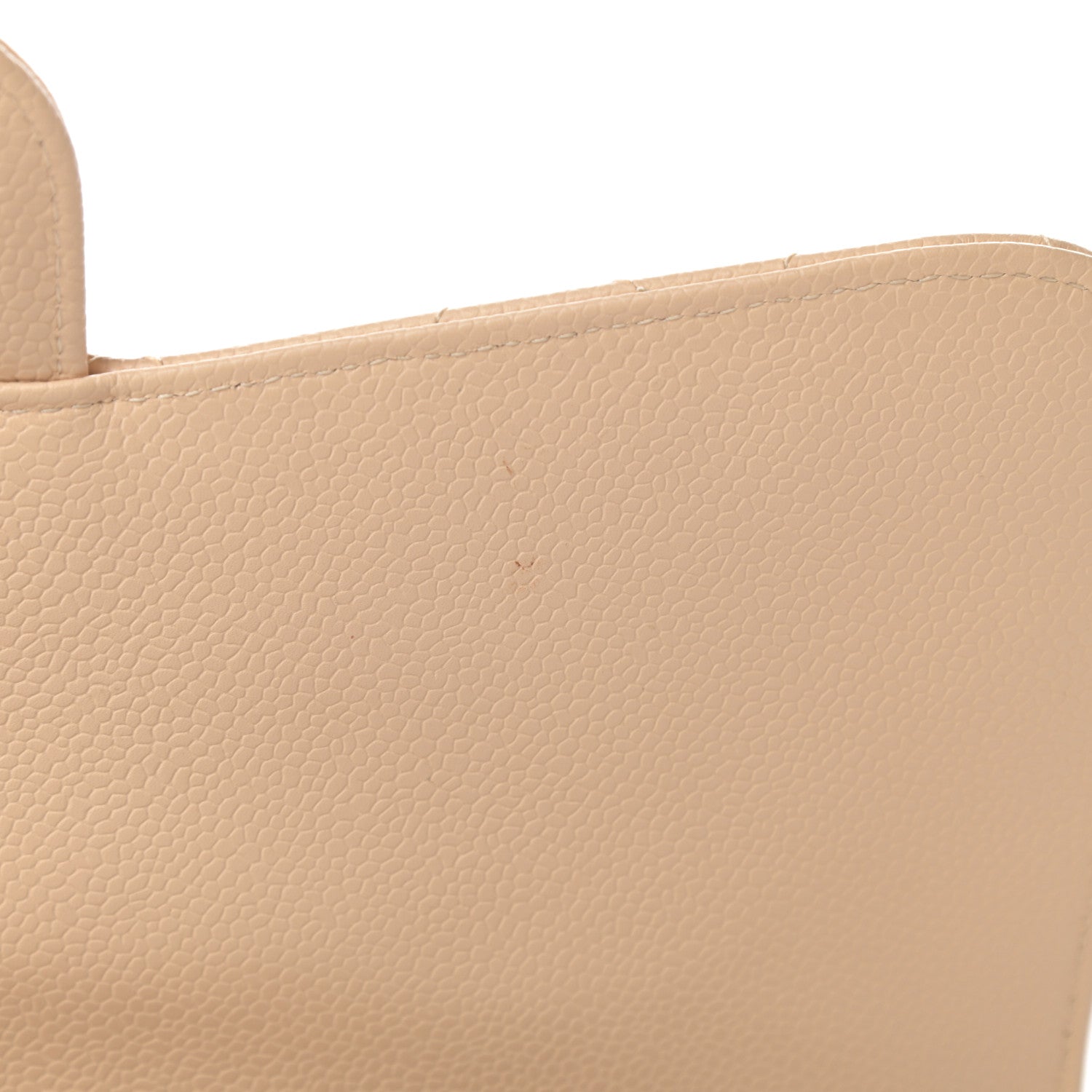 Chanel Caviar Quilted Jumbo Single Flap Beige Clair 12 of 12