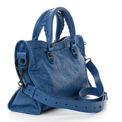 Balenciaga Agneau Arena Classic Hardware Small Le City Blue 3 of 11