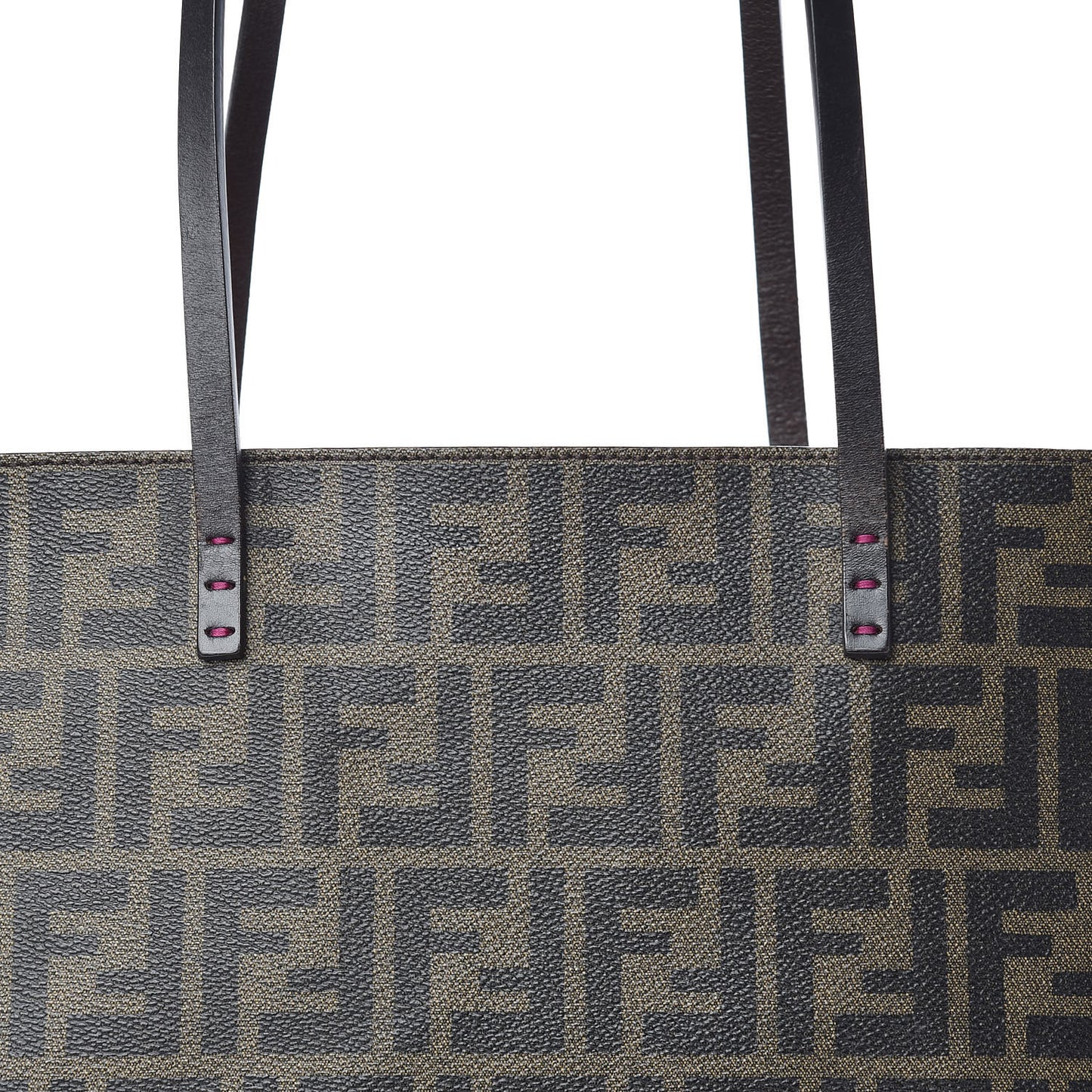 Zucca Spalmati Small Roll Tote Tobacco Fuxia