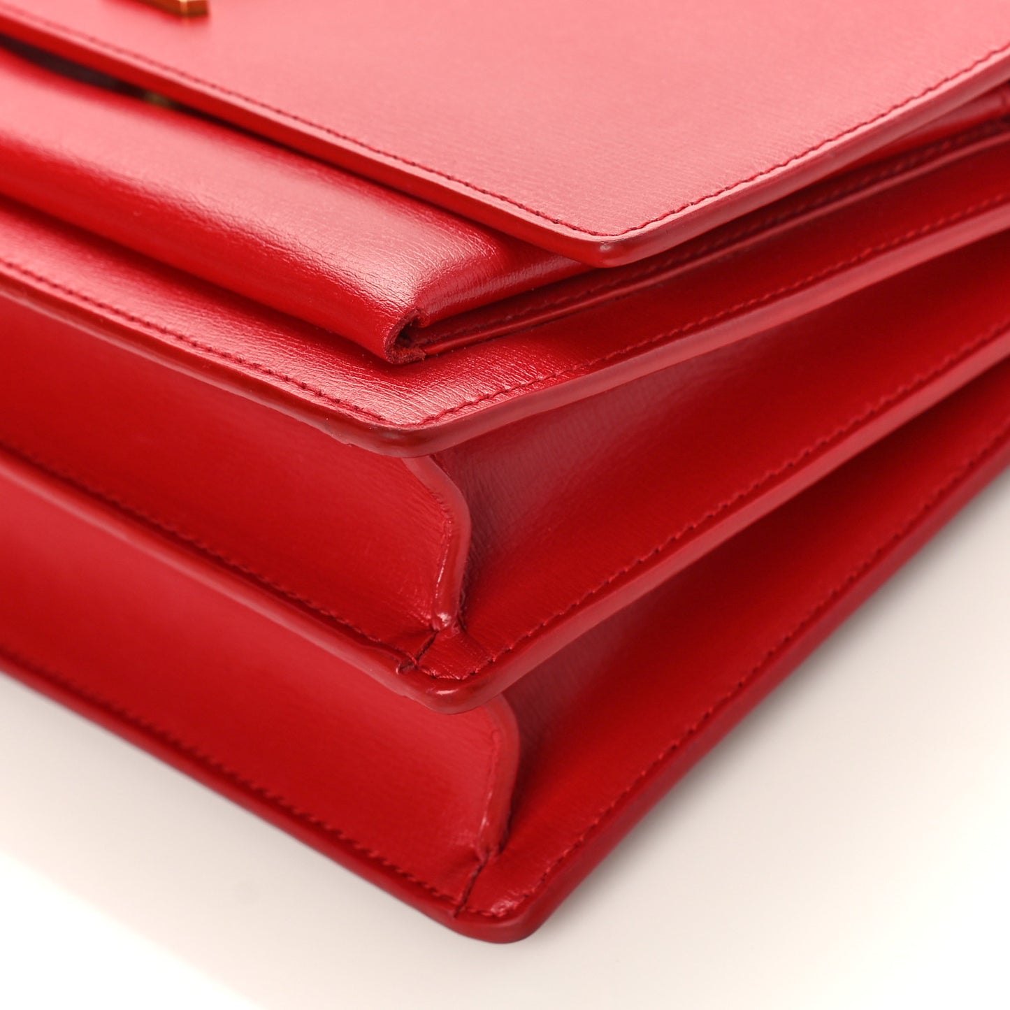 Calfskin Medium Monogram Sunset Rouge Eros