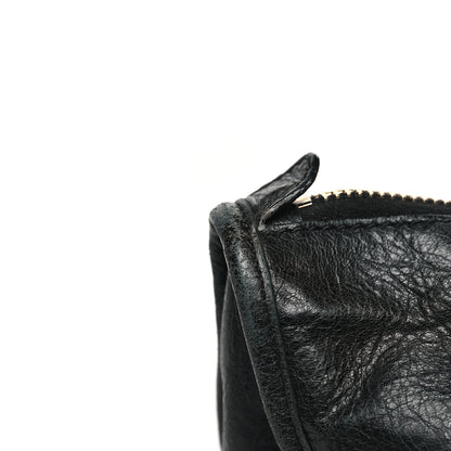 Balenciaga Agneau Giant 12 Rose Gold Hardware Weekender Black 16 of 17