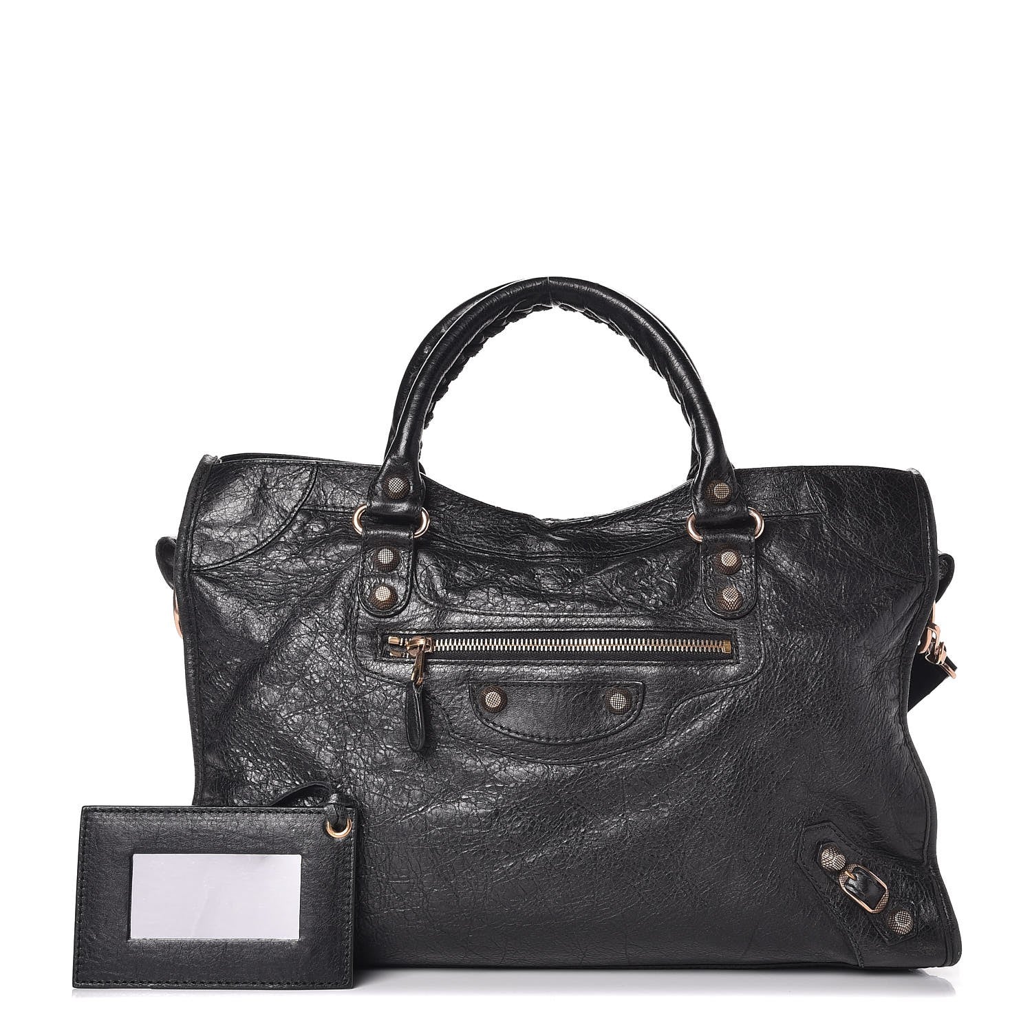 Balenciaga Agneau Giant 12 Rose Gold Hardware City Black 1 of 7
