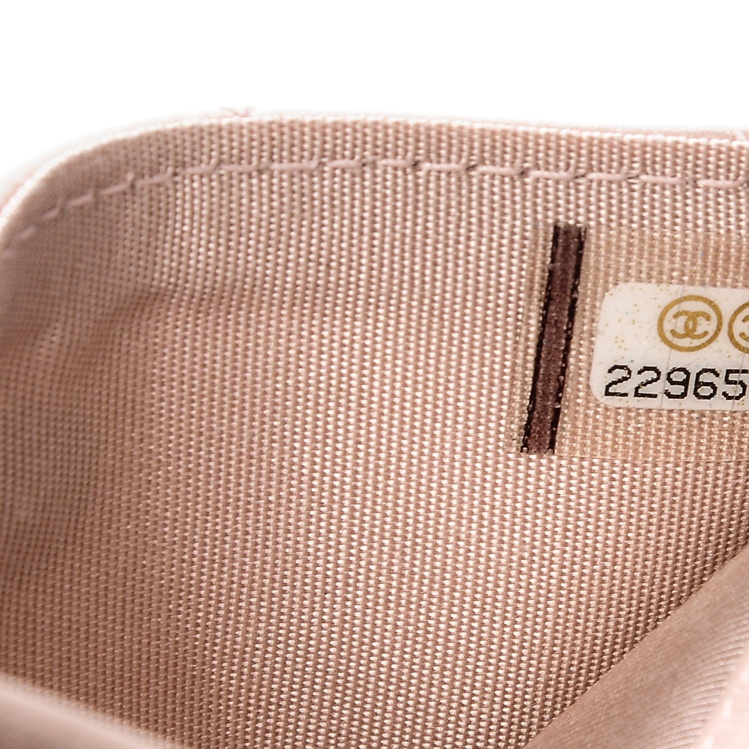 Chanel Lambskin Quilted Boy Card Holder Wallet Light Pink 8 of 8