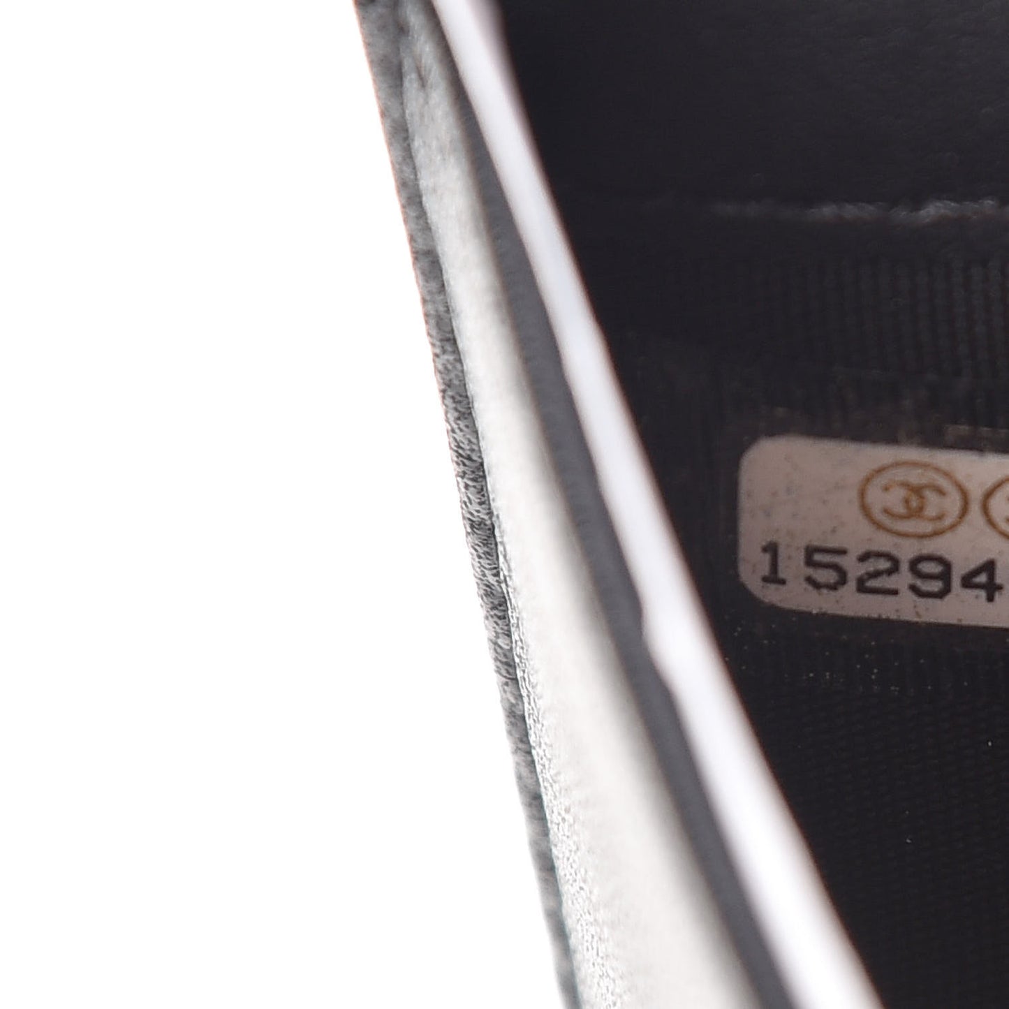 Patent Quilted Brilliant Yen Wallet Black