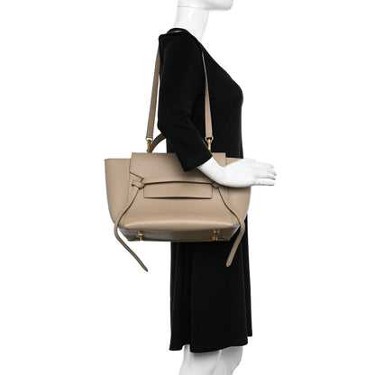 Celine Grained Calfskin Mini Belt Bag Light Taupe 2 of 10