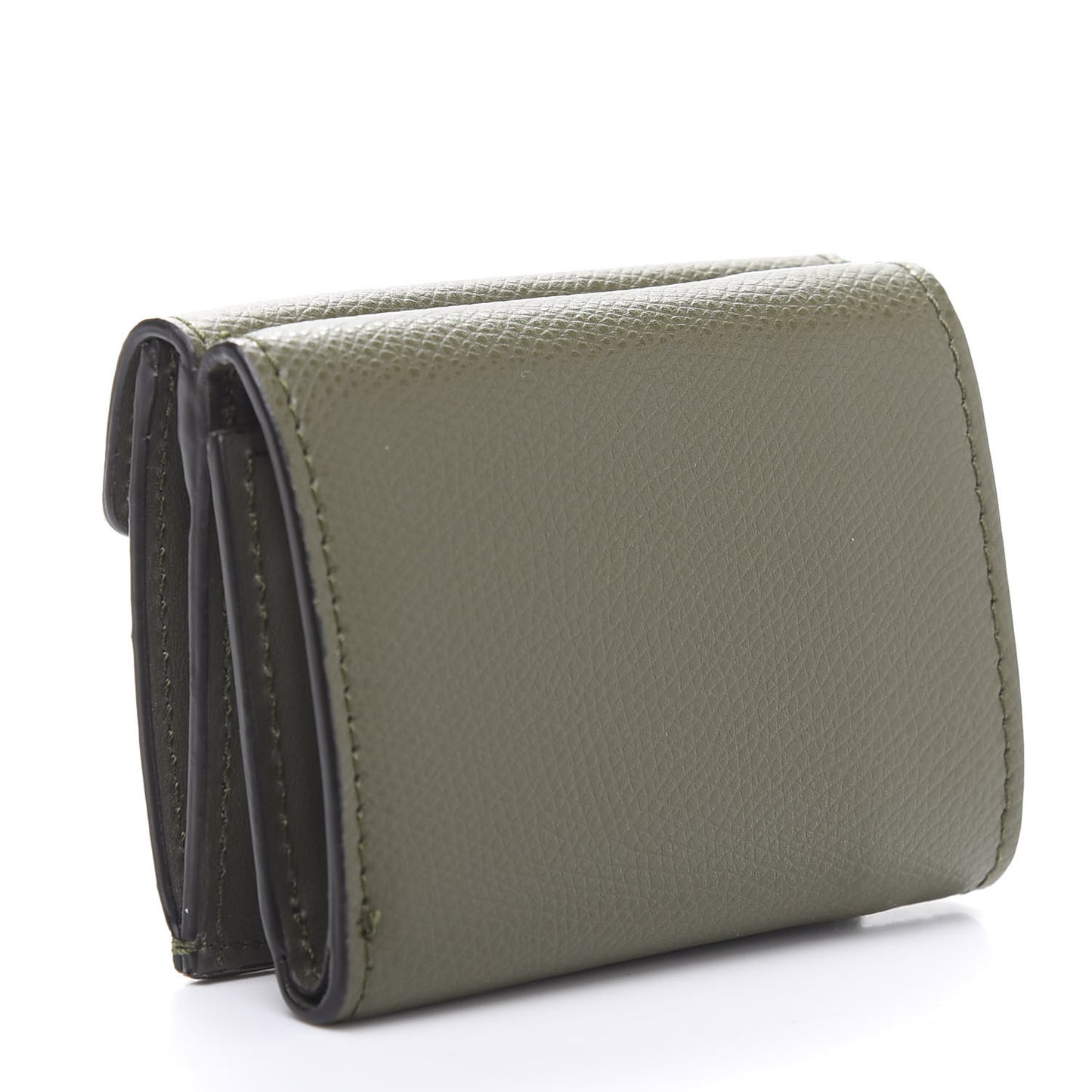 Vitello Cruise F is Fendi Micro Tri-Fold Envelope Wallet Asparago