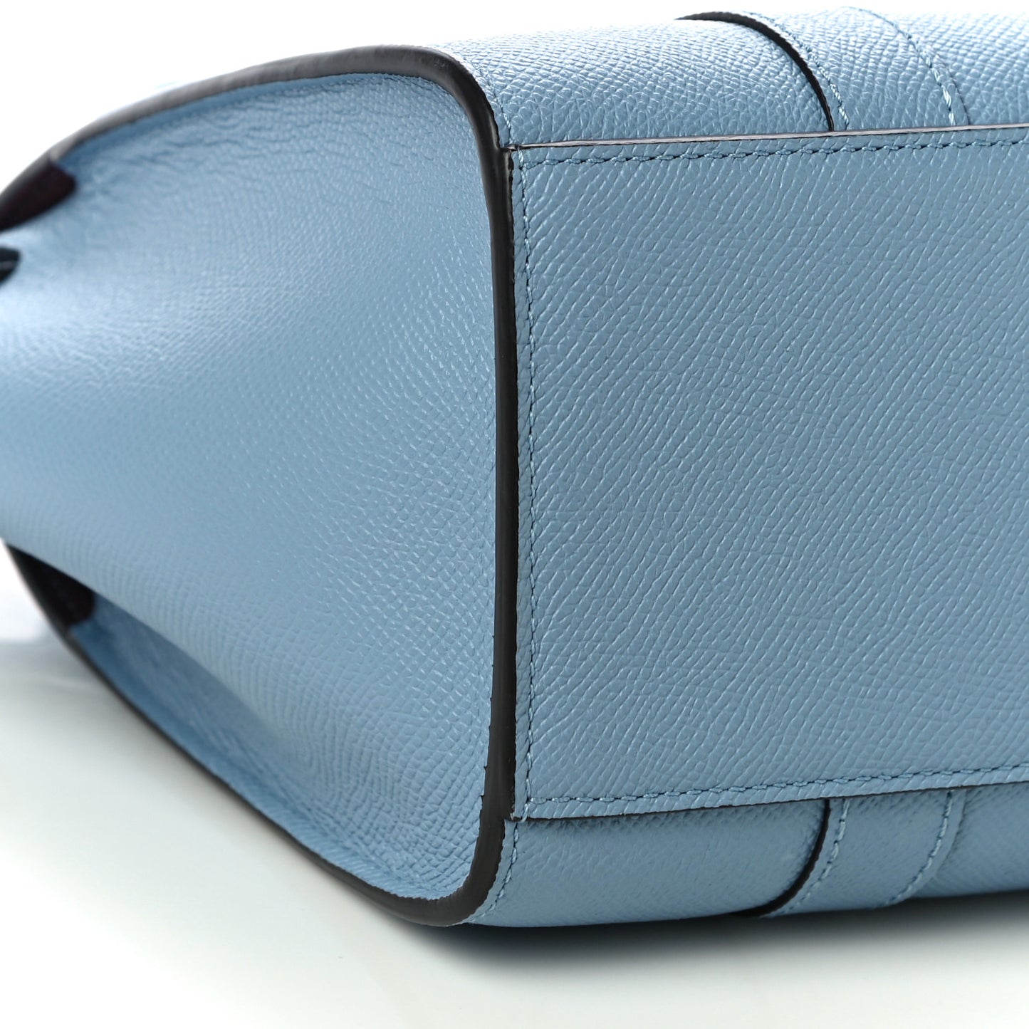 Small Classic Grain Mini Zipped Bayswater Pale Slate