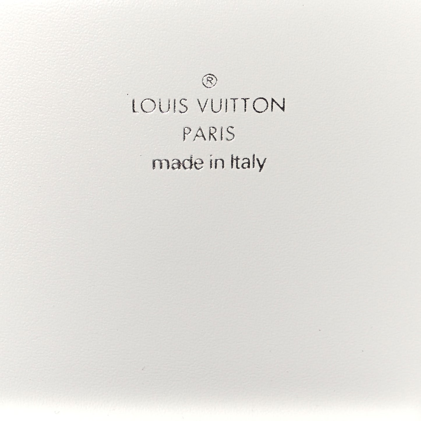 Calfskin Reverse Monogram Swing White
