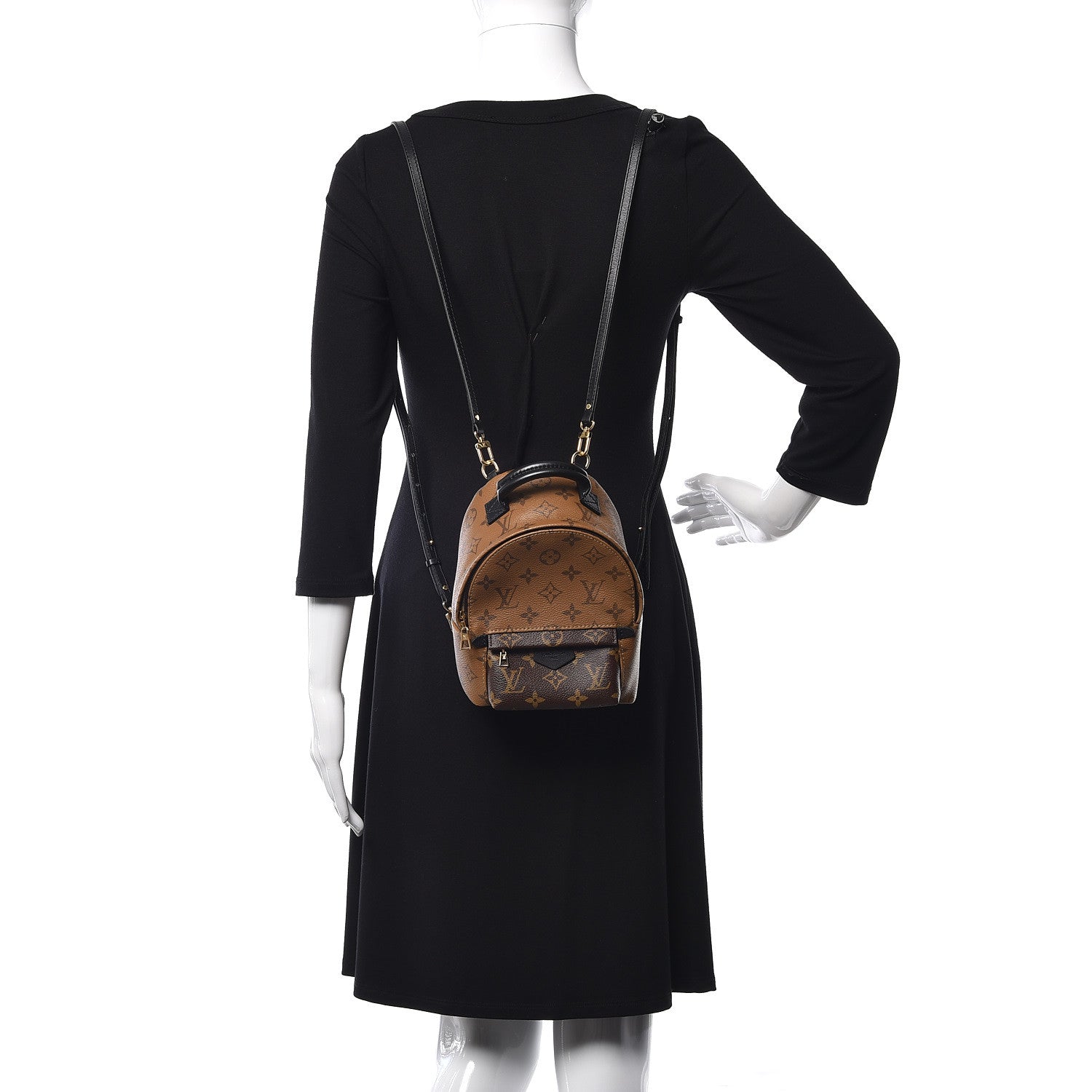 Louis Vuitton Reverse Monogram Palm Springs Backpack Mini 2 of 11