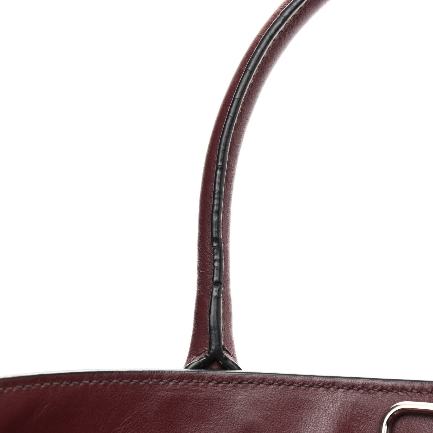 Prada City Calf Tote Granato 15 of 18