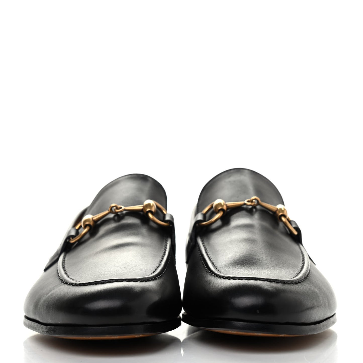 Calfskin Horsebit Mens Jordaan Loafers 6.5 Black