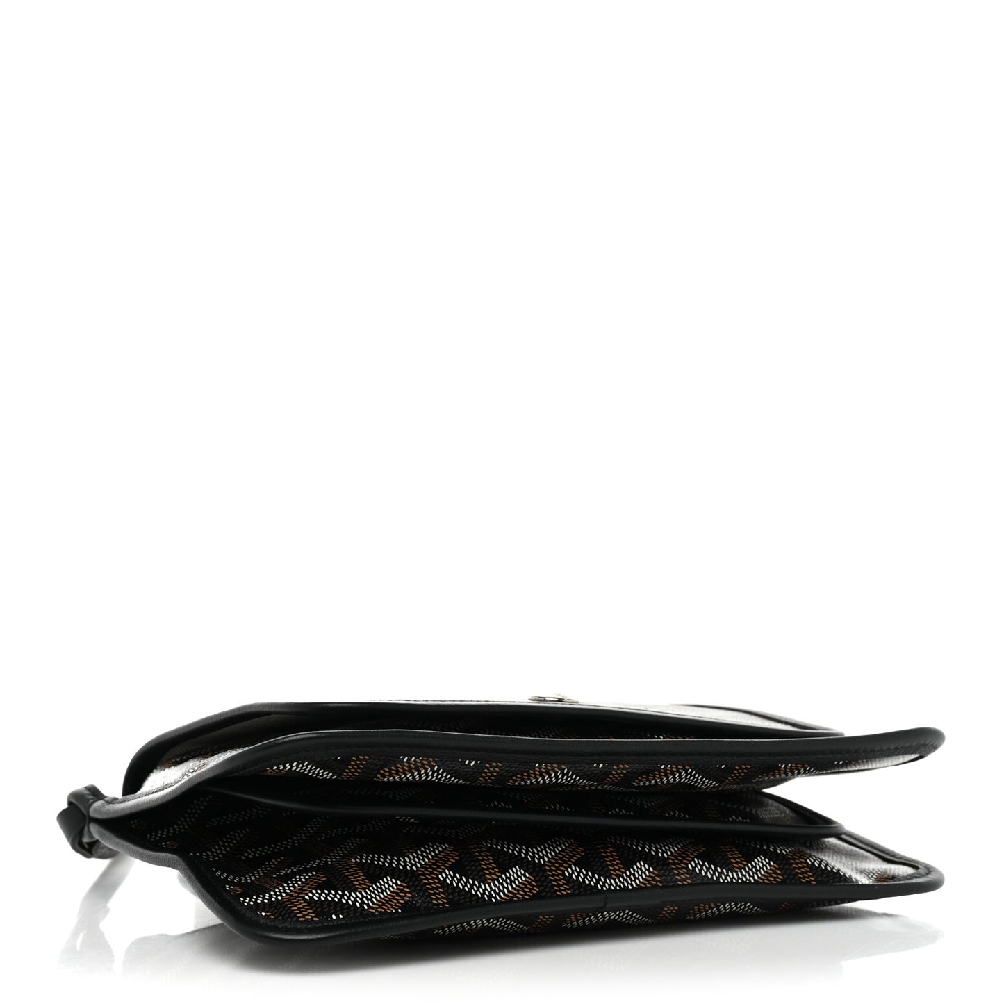 Goyardine Plumet Wallet Clutch Black