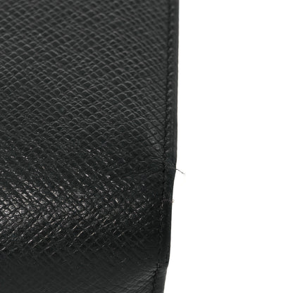 Louis Vuitton Taiga Florin Wallet Black 10 of 17