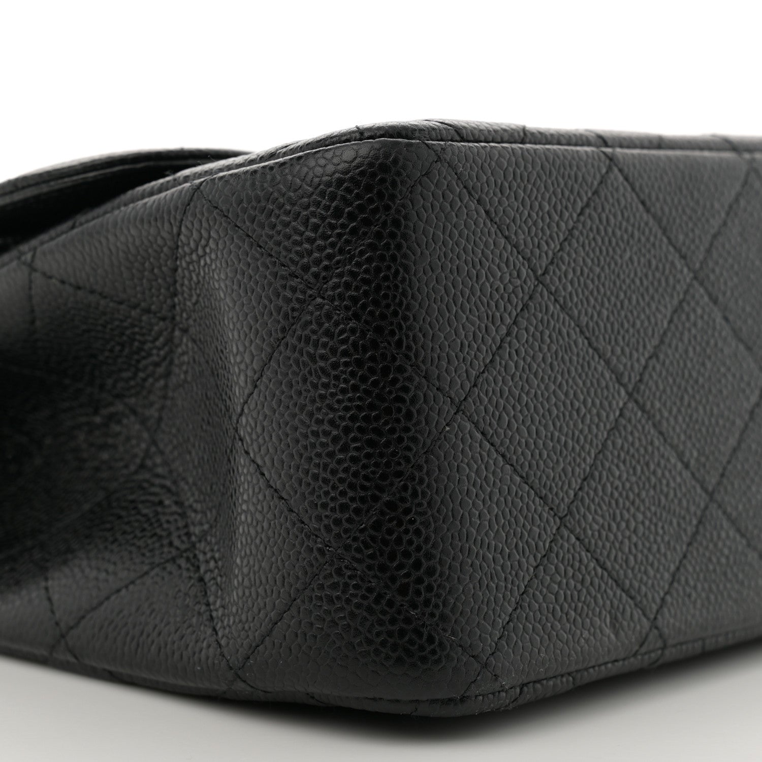 Chanel Caviar Quilted Jumbo Double Flap Black 9 of 10