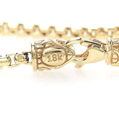 John Hardy 18K Yellow Gold Diamond Ruby Legends Naga Station Bracelet 6 of 6