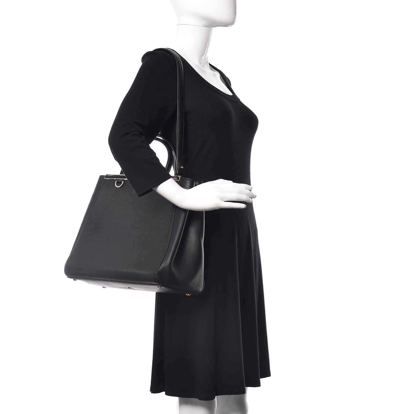 Vitello Elite Regular 2Jours Tote Black