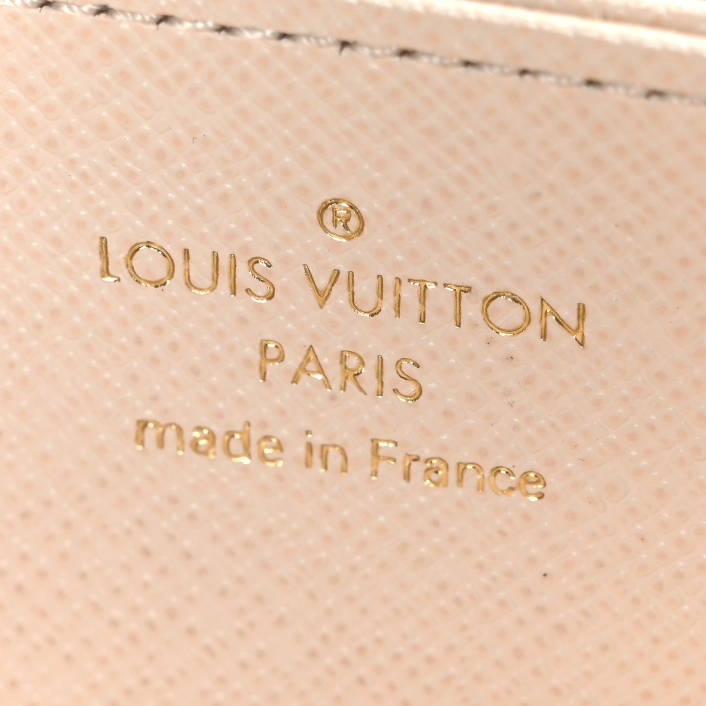 Monogram Giant Wild At Heart Zippy Wallet Creme