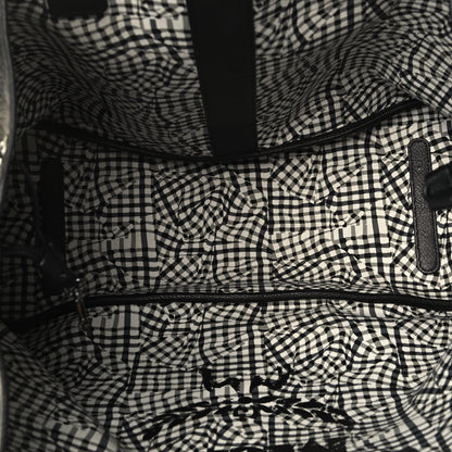 MCM Visetos Large Liz Reversible Shopper Tote Black 4 of 4
