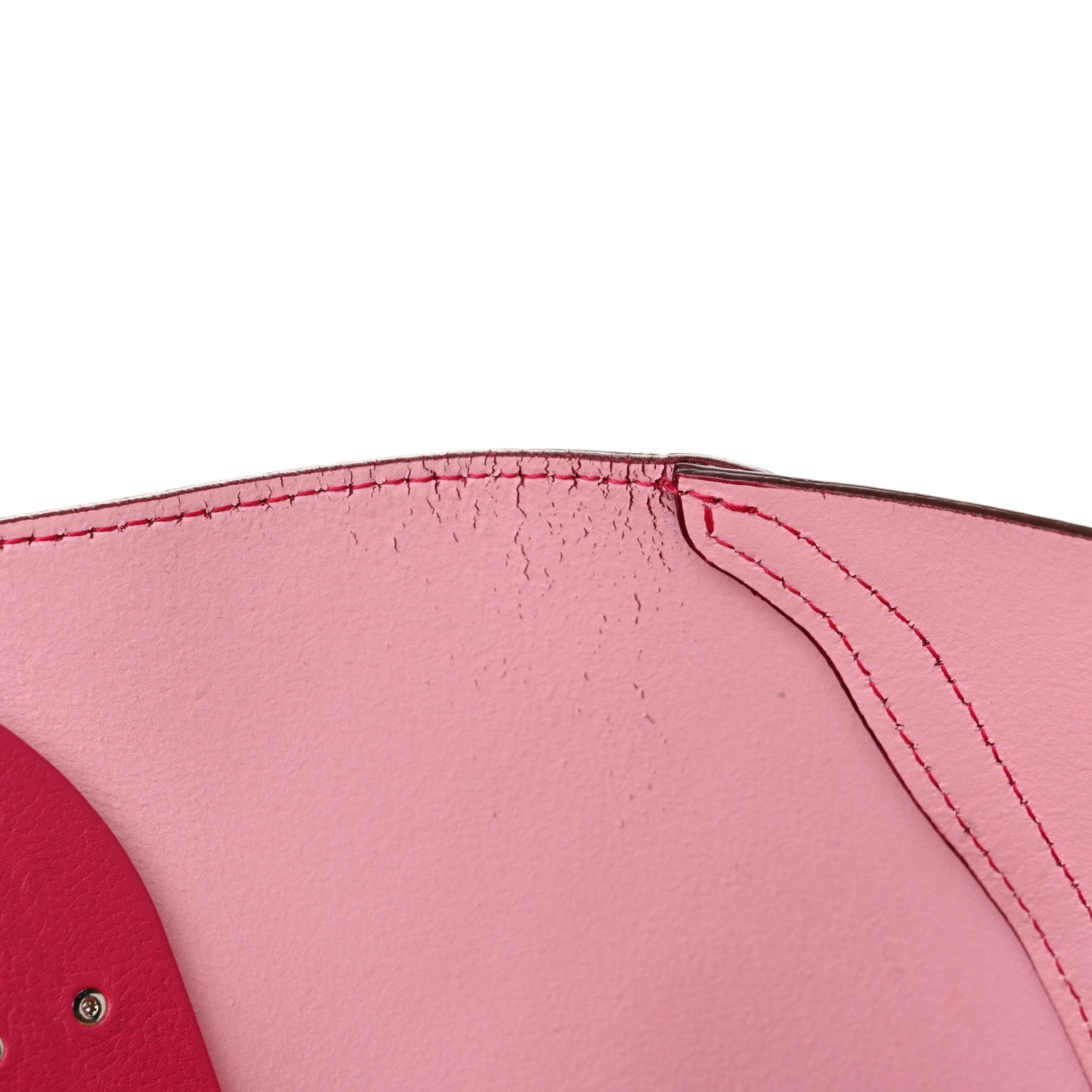 Christian Dior Supple Grained Calfskin Large Open Bar Tote Pink 12 of 12