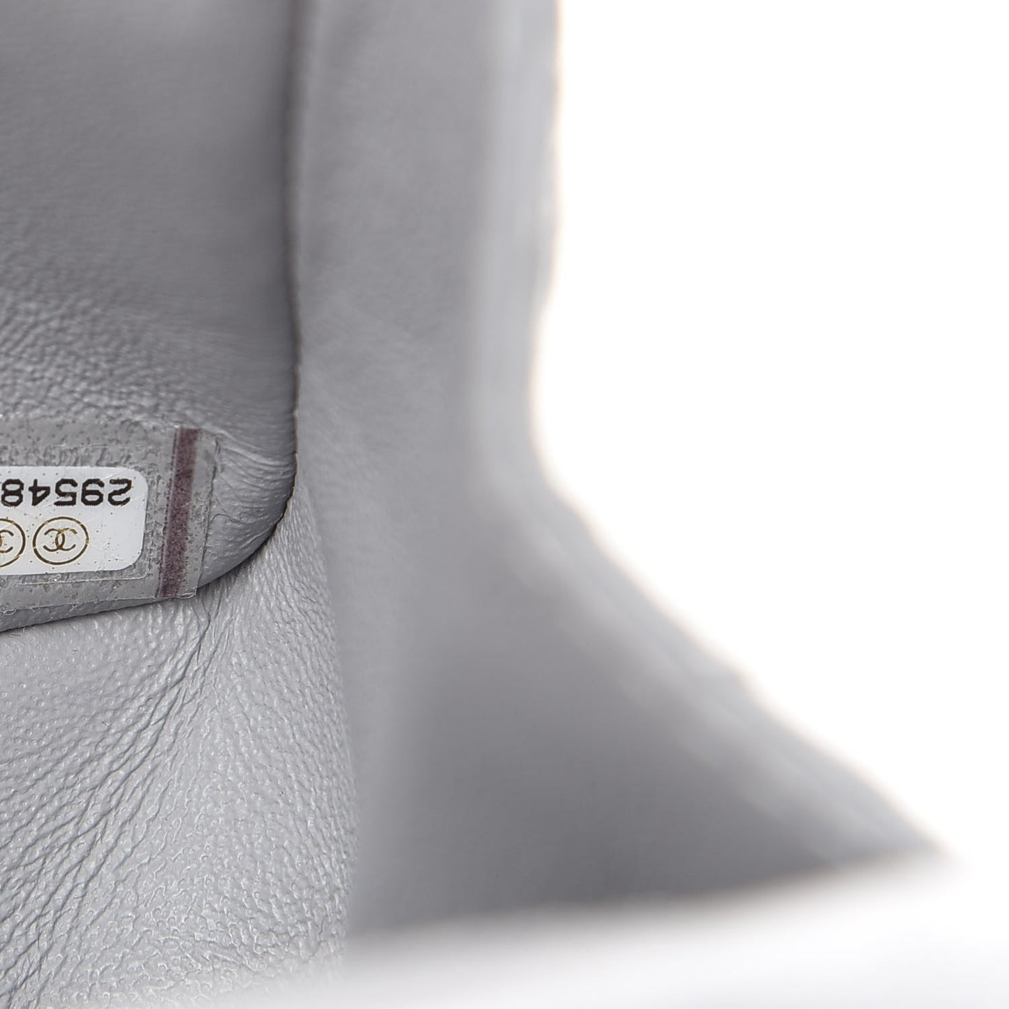 Aged Calfskin Quilted 2.55 Reissue Mini Flap Grey