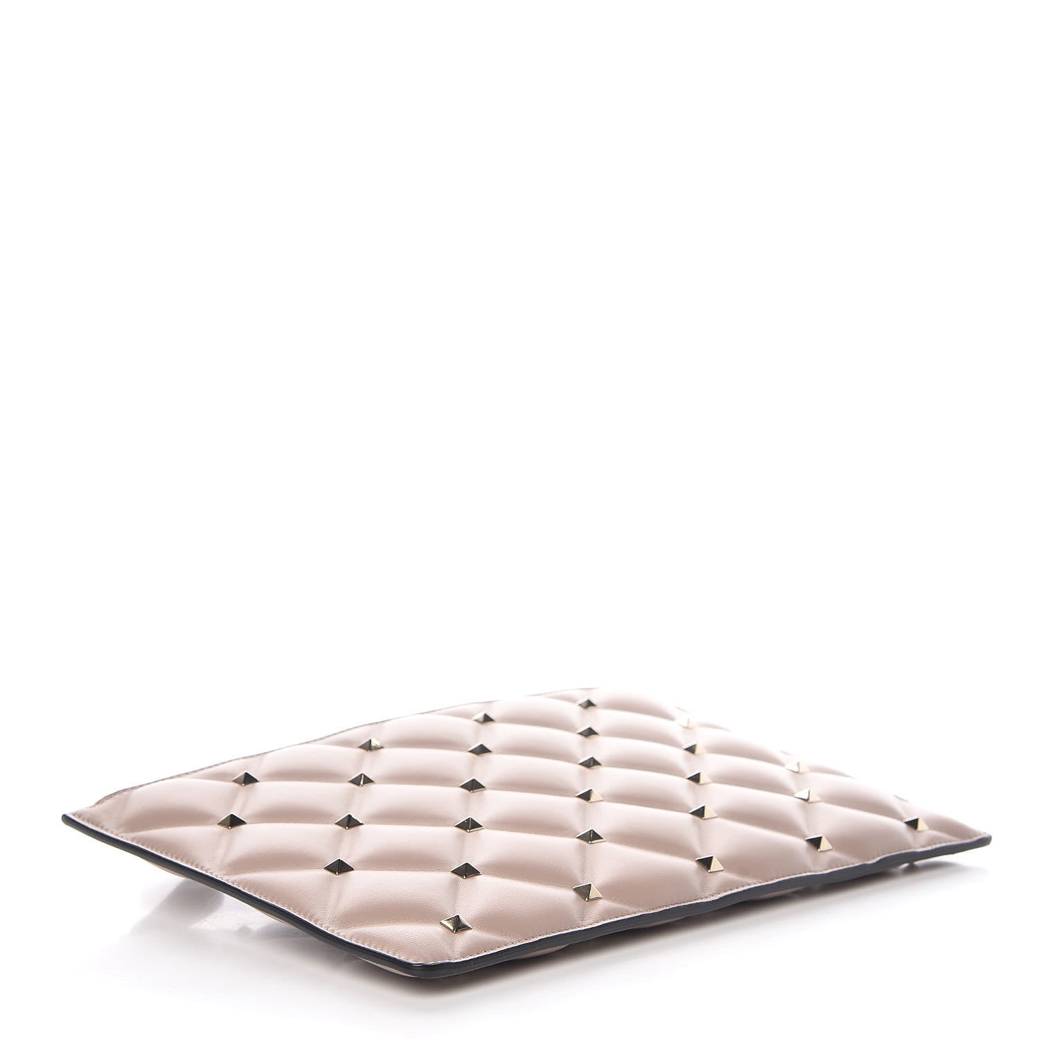 Valentino Garavani Nappa Candystud Zip Pouch Poudre 4 of 8