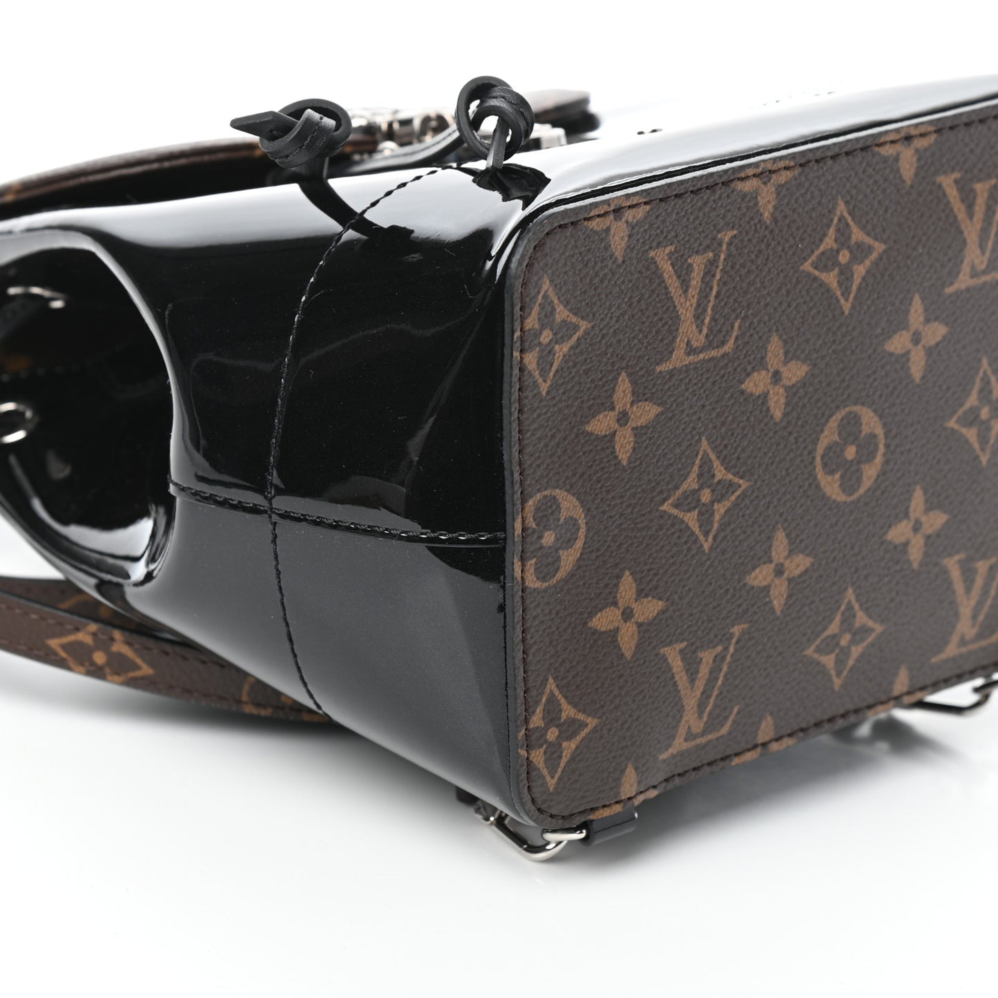 Patent Monogram Hot Springs Backpack Black