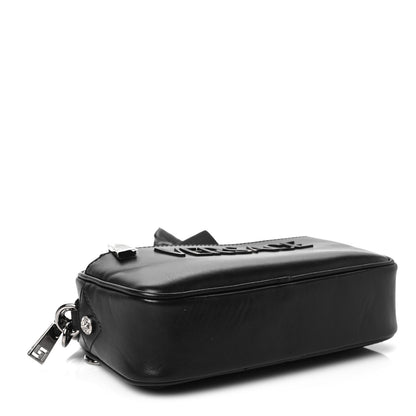 Versace Calfskin Messenger Bag Black 3 of 5