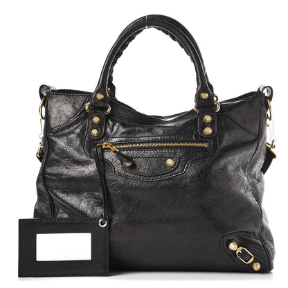 Balenciaga Agneau Giant 12 Gold Hardware Velo Black 1 of 9