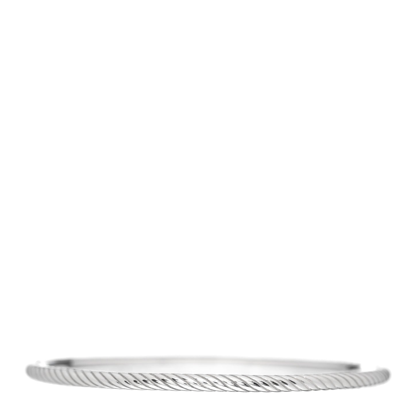 Sterling Silver 4mm Cable Classics Bangle Bracelet