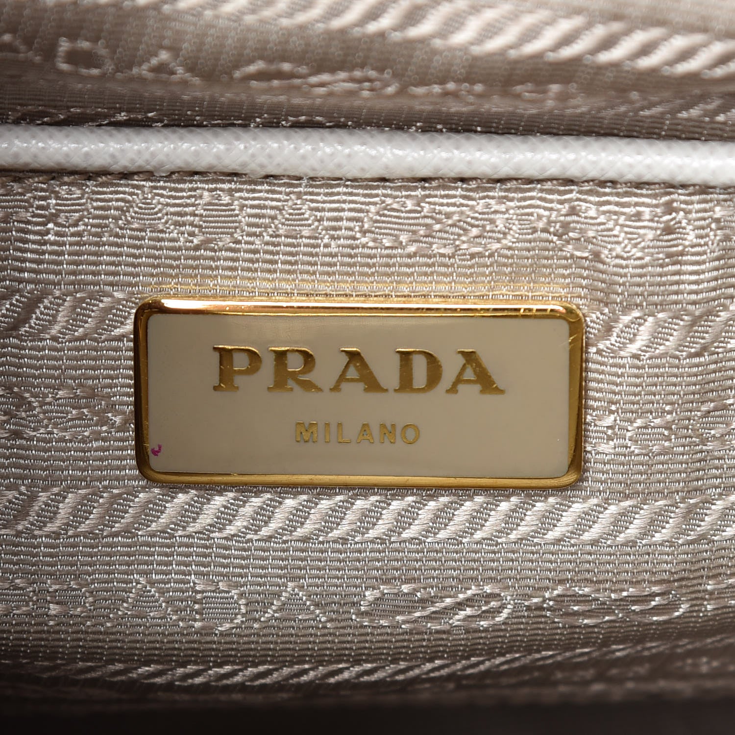 Prada Saffiano Lux Large Promenade Tote Talco 9 of 15