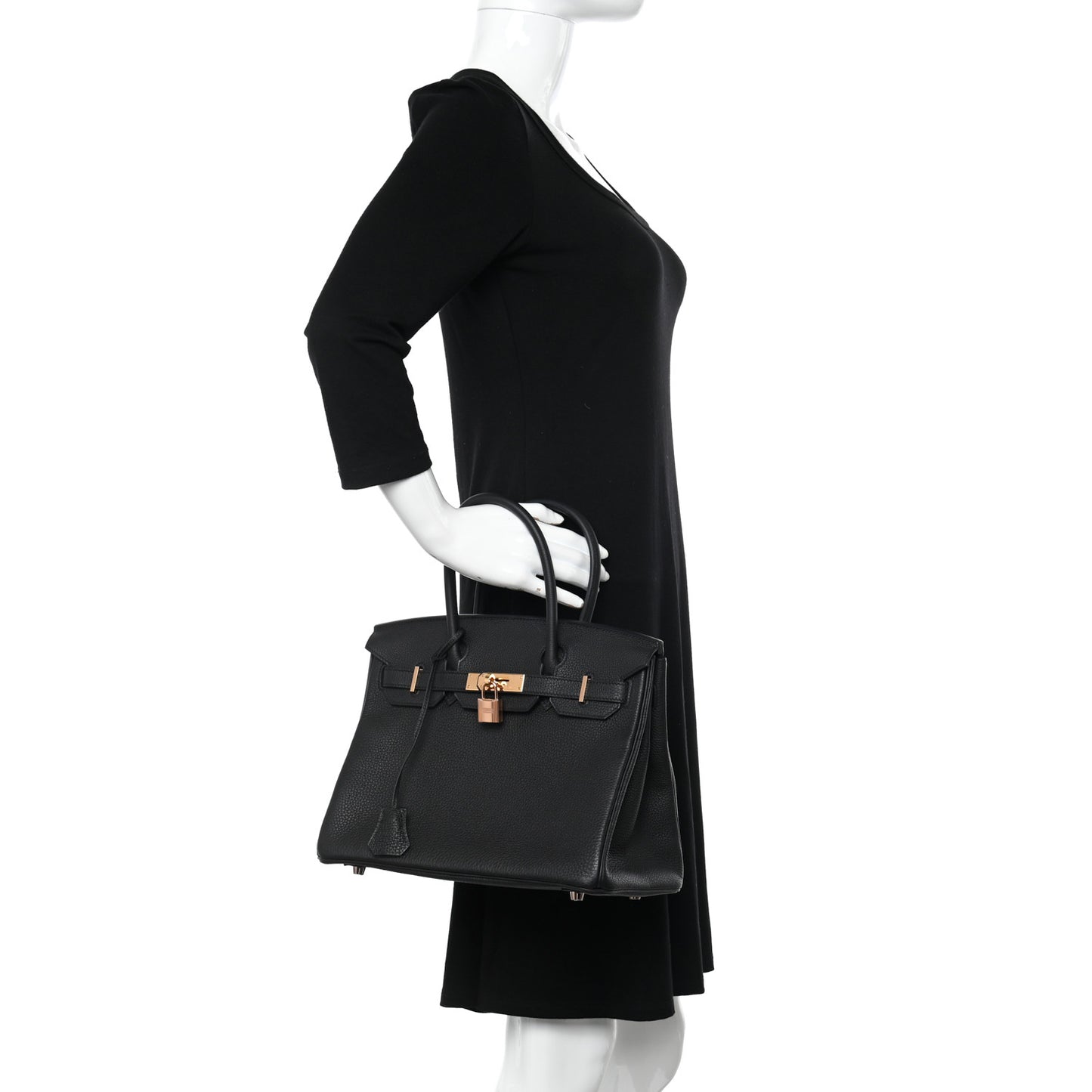 Togo Birkin 30 Black