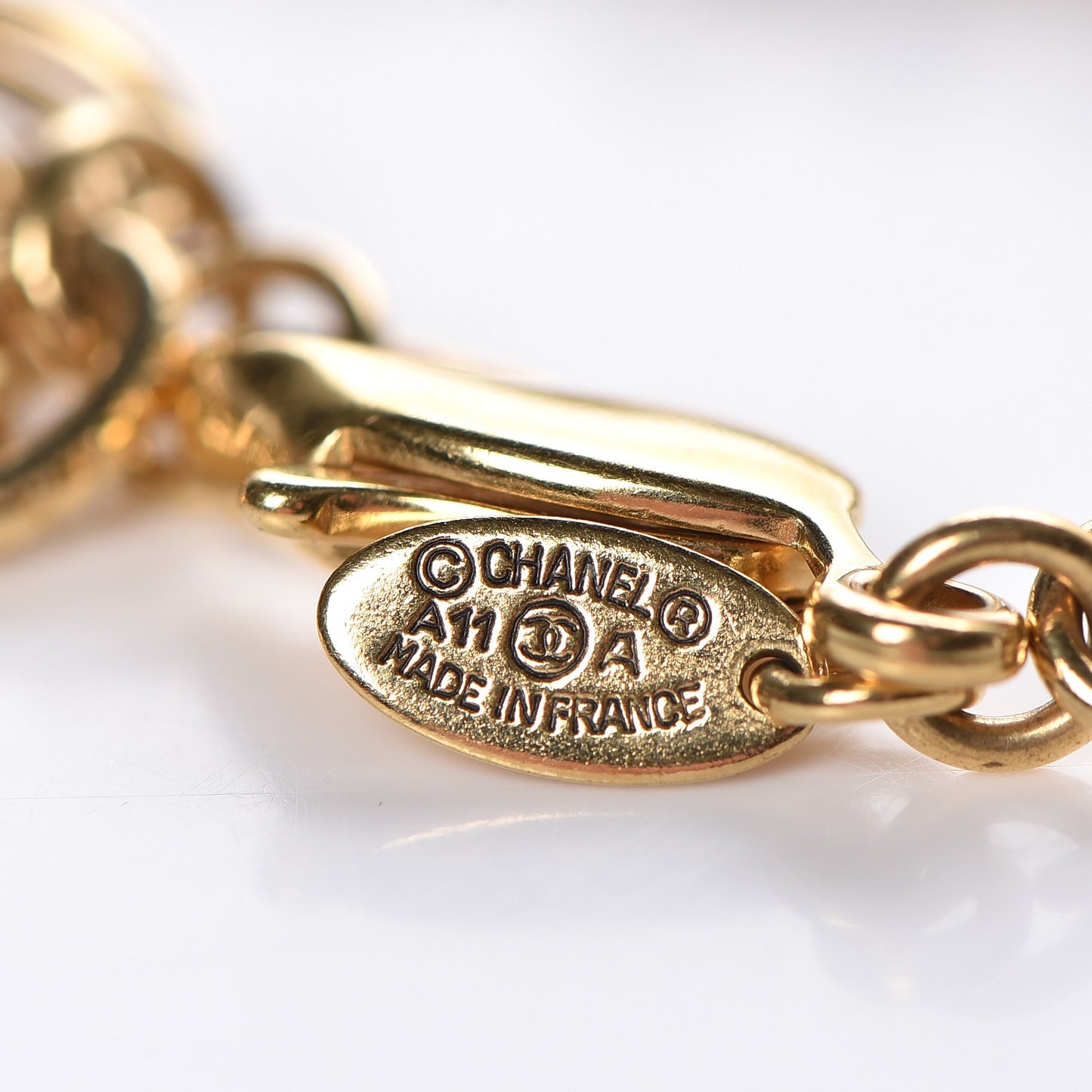 CC Chain Bracelet Gold