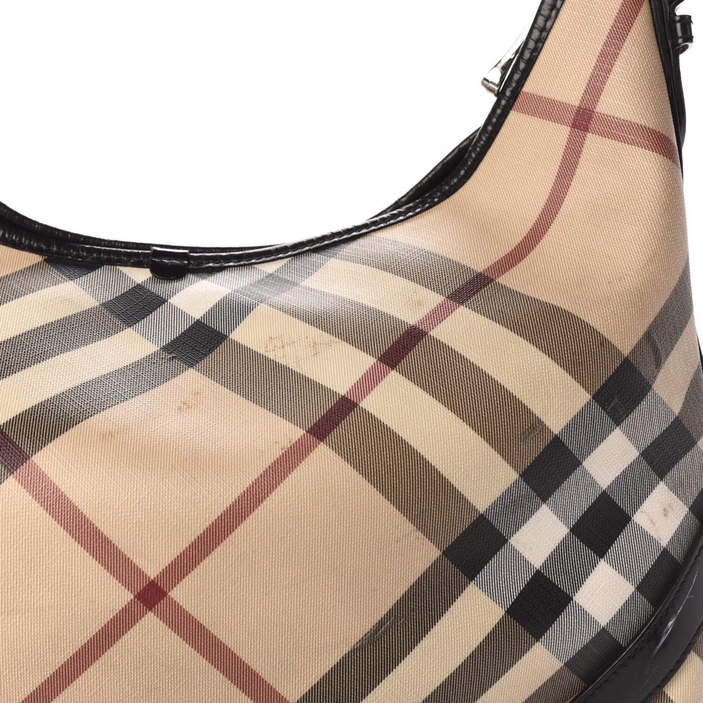 Supernova Check Large Larkin Hobo Black