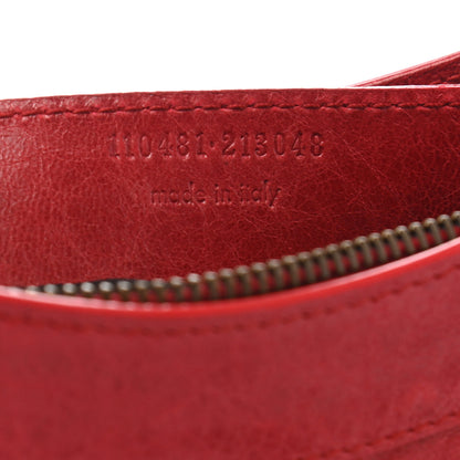 Balenciaga Chevre Classic Hardware Porte Toilette Makeup Clutch True Red 7 of 8
