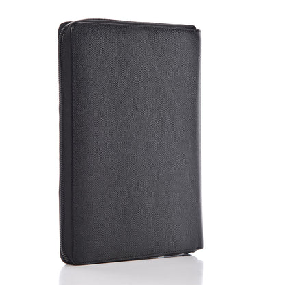 Burberry Grainy Calfskin Zip Tablet iPad Case Black 3 of 10