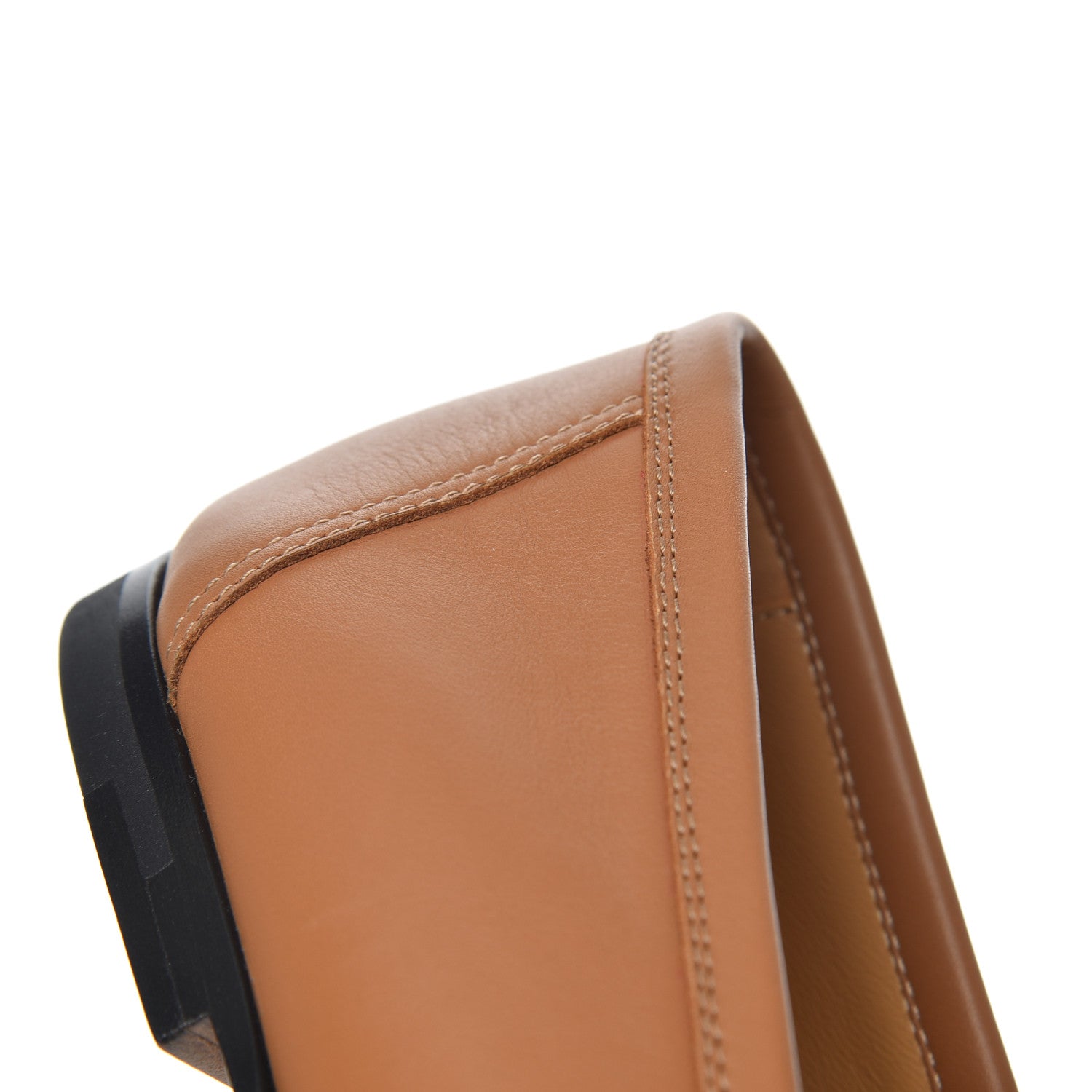 Hermes Calfskin Colette Loafer 37.5 Beige Dore 11 of 15