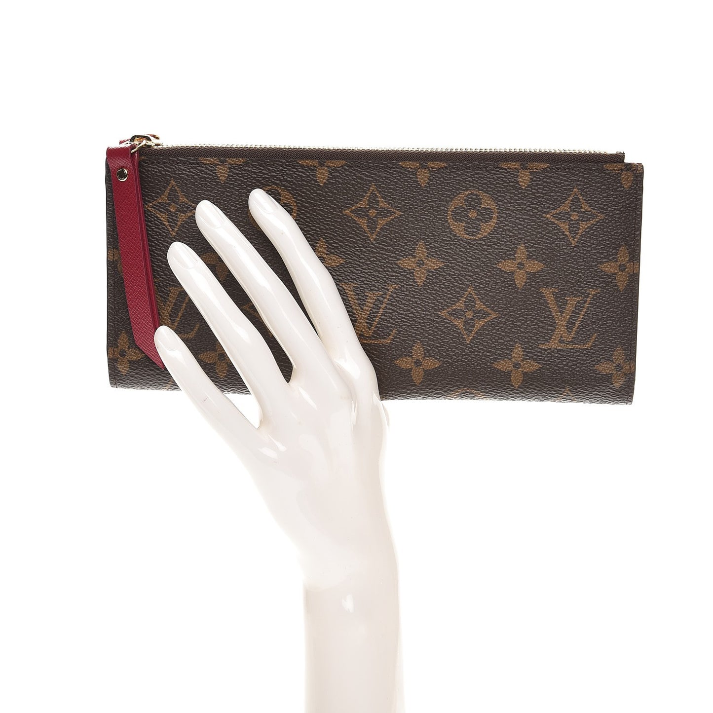 Monogram Adele Wallet Fuchsia
