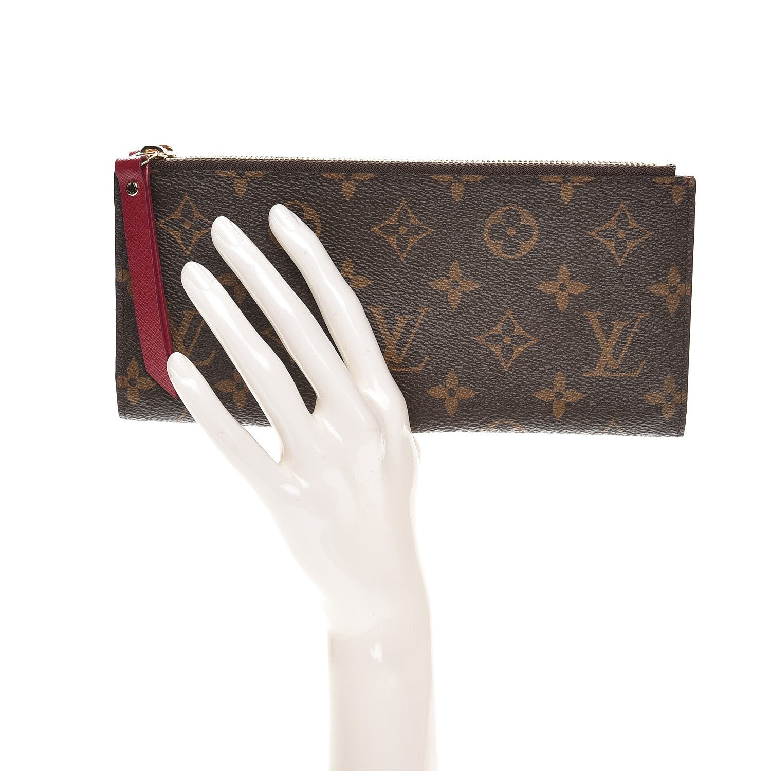 Louis Vuitton Monogram Adele Wallet Fuchsia 2 of 6