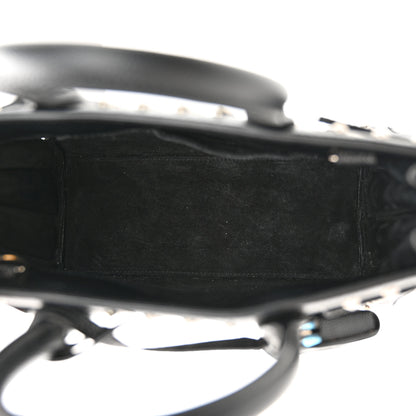 Saint Laurent SAINT LAURENT Calfskin Studded Nano Sac De Jour Black 5 of 18